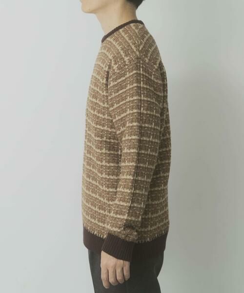 URBAN RESEARCH ITEMS / アーバンリサーチ アイテムズ ニット・セーター | ツイードライククルーネックニット | 詳細7