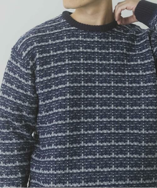 URBAN RESEARCH ITEMS / アーバンリサーチ アイテムズ ニット・セーター | ツイードライククルーネックニット | 詳細11