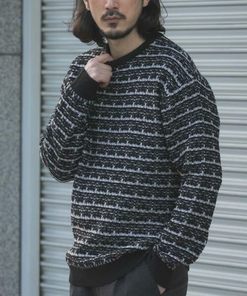 URBAN RESEARCH ITEMS / アーバンリサーチ アイテムズ ニット・セーター | ツイードライククルーネックニット | 詳細25