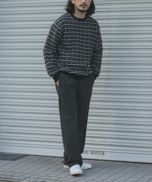 URBAN RESEARCH ITEMS / アーバンリサーチ アイテムズ ニット・セーター | ツイードライククルーネックニット | 詳細26