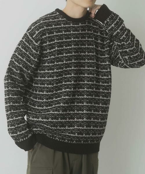 URBAN RESEARCH ITEMS / アーバンリサーチ アイテムズ ニット・セーター | ツイードライククルーネックニット | 詳細29