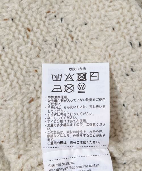 URBAN RESEARCH ITEMS / アーバンリサーチ アイテムズ ニット・セーター | ウール混ショルダーボタンクルーネックニット | 詳細17