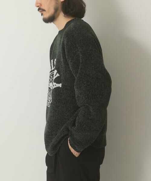 URBAN RESEARCH ITEMS / アーバンリサーチ アイテムズ ニット・セーター | 真冬の正解 カレッジロゴモールニット | 詳細5
