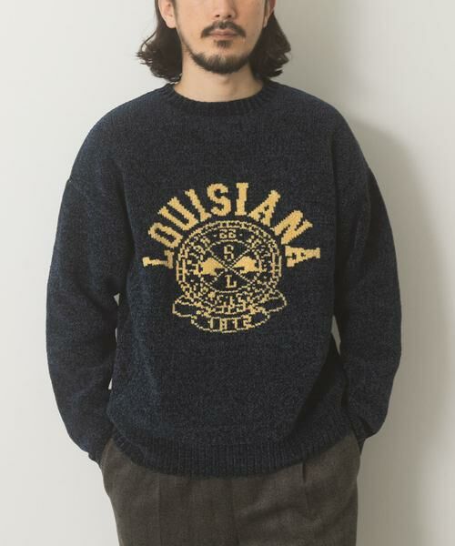URBAN RESEARCH ITEMS / アーバンリサーチ アイテムズ ニット・セーター | 真冬の正解 カレッジロゴモールニット | 詳細18
