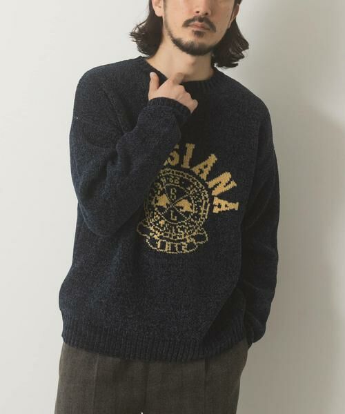 URBAN RESEARCH ITEMS / アーバンリサーチ アイテムズ ニット・セーター | 真冬の正解 カレッジロゴモールニット | 詳細19