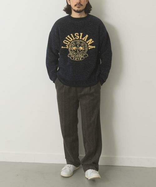 URBAN RESEARCH ITEMS / アーバンリサーチ アイテムズ ニット・セーター | 真冬の正解 カレッジロゴモールニット | 詳細22