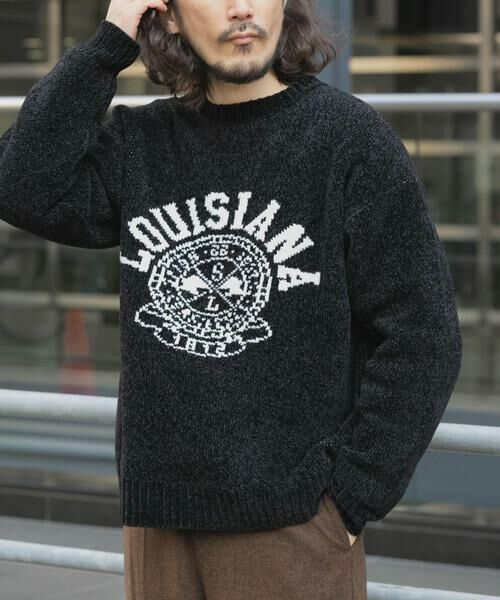 URBAN RESEARCH ITEMS / アーバンリサーチ アイテムズ ニット・セーター | 真冬の正解 カレッジロゴモールニット | 詳細27