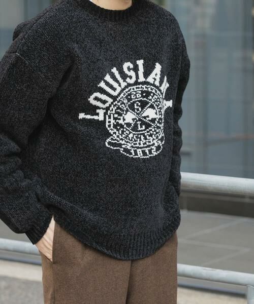 URBAN RESEARCH ITEMS / アーバンリサーチ アイテムズ ニット・セーター | 真冬の正解 カレッジロゴモールニット | 詳細29