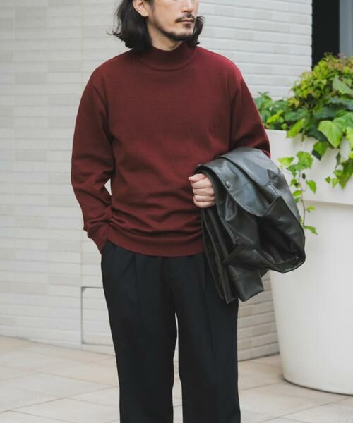 URBAN RESEARCH ITEMS / アーバンリサーチ アイテムズ ニット・セーター | SILK×WOOL MIX ハイネックセーター | 詳細3