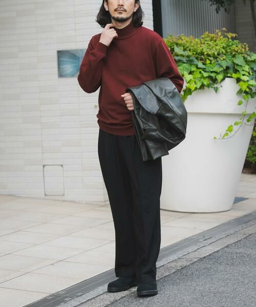 URBAN RESEARCH ITEMS / アーバンリサーチ アイテムズ ニット・セーター | SILK×WOOL MIX ハイネックセーター | 詳細4