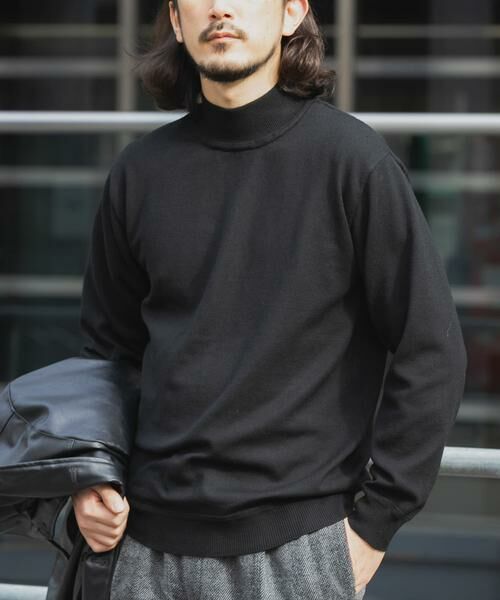 URBAN RESEARCH ITEMS / アーバンリサーチ アイテムズ ニット・セーター | SILK×WOOL MIX ハイネックセーター | 詳細17