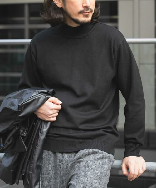 URBAN RESEARCH ITEMS / アーバンリサーチ アイテムズ ニット・セーター | SILK×WOOL MIX ハイネックセーター | 詳細19