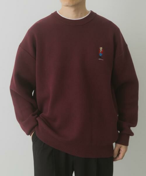 URBAN RESEARCH ITEMS / アーバンリサーチ アイテムズ ニット・セーター | Teddy Bear スウェットライクニット | 詳細2