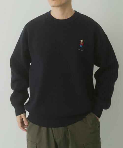 URBAN RESEARCH ITEMS / アーバンリサーチ アイテムズ ニット・セーター | Teddy Bear スウェットライクニット | 詳細10