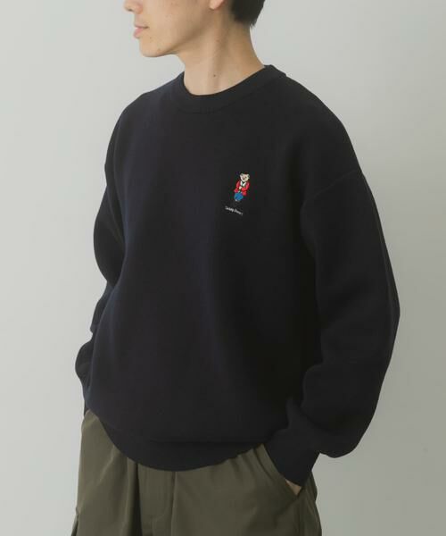 URBAN RESEARCH ITEMS / アーバンリサーチ アイテムズ ニット・セーター | Teddy Bear スウェットライクニット | 詳細12