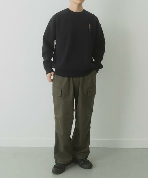 URBAN RESEARCH ITEMS / アーバンリサーチ アイテムズ ニット・セーター | Teddy Bear スウェットライクニット | 詳細14