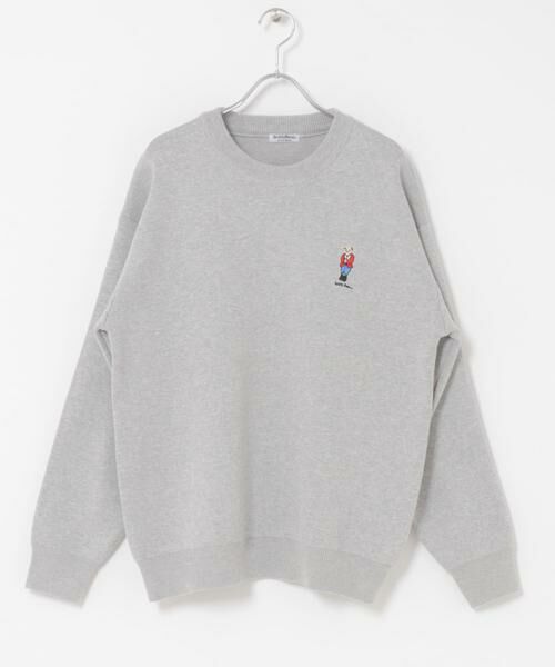 URBAN RESEARCH ITEMS / アーバンリサーチ アイテムズ ニット・セーター | Teddy Bear スウェットライクニット | 詳細23