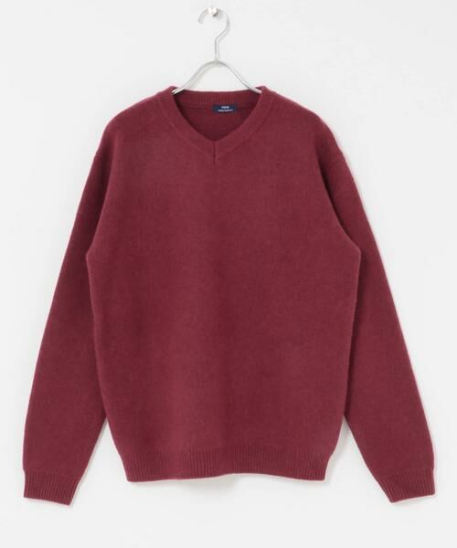 URBAN RESEARCH ITEMS / アーバンリサーチ アイテムズ ニット・セーター | タスマニア メリノウール100 Vネックニット | 詳細11
