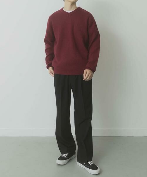 URBAN RESEARCH ITEMS / アーバンリサーチ アイテムズ ニット・セーター | タスマニア メリノウール100 Vネックニット | 詳細3