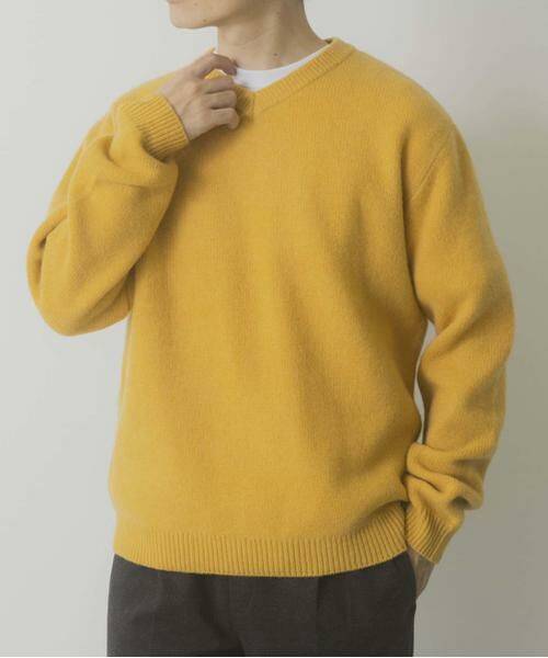 URBAN RESEARCH ITEMS / アーバンリサーチ アイテムズ ニット・セーター | タスマニア メリノウール100 Vネックニット | 詳細19