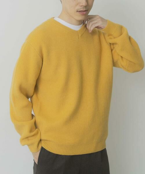 URBAN RESEARCH ITEMS / アーバンリサーチ アイテムズ ニット・セーター | タスマニア メリノウール100 Vネックニット | 詳細20