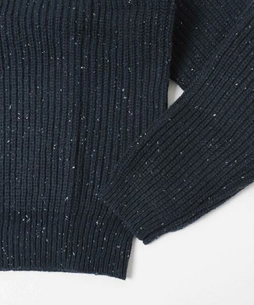URBAN RESEARCH ITEMS / アーバンリサーチ アイテムズ ニット・セーター | ウール混 ハーフジップ モックネックニット | 詳細11