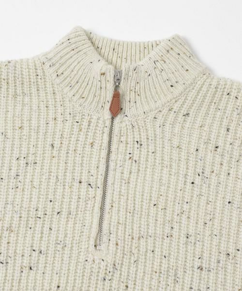 URBAN RESEARCH ITEMS / アーバンリサーチ アイテムズ ニット・セーター | ウール混 ハーフジップ モックネックニット | 詳細26