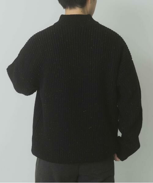 URBAN RESEARCH ITEMS / アーバンリサーチ アイテムズ ニット・セーター | ウール混 ハーフジップ モックネックニット | 詳細29