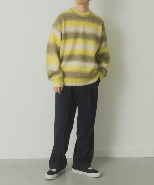 URBAN RESEARCH ITEMS / アーバンリサーチ アイテムズ ニット・セーター | グラデーションクルーネックルーズニット | 詳細25