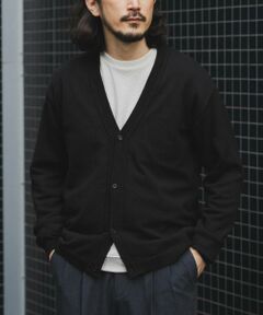 URBAN RESEARCH ITEMS / アーバンリサーチ アイテムズ カーディガン・ボレロ | SILK×WOOL MIXニットカーディガン