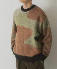 URBAN RESEARCH ITEMS / アーバンリサーチ アイテムズ ニット・セーター | モヘヤタッチカモフラリラックスニット