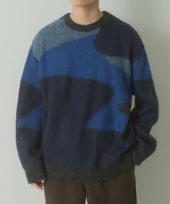 URBAN RESEARCH ITEMS / アーバンリサーチ アイテムズ ニット・セーター | モヘヤタッチカモフラリラックスニット