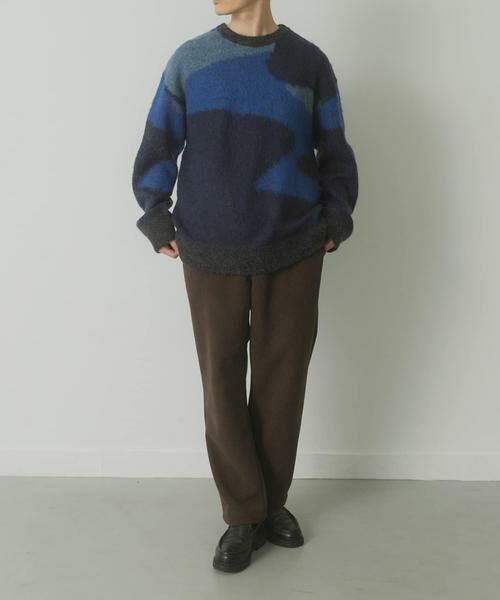 URBAN RESEARCH ITEMS / アーバンリサーチ アイテムズ ニット・セーター | モヘヤタッチカモフラリラックスニット | 詳細13
