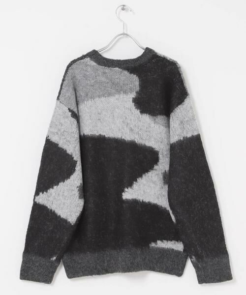 URBAN RESEARCH ITEMS / アーバンリサーチ アイテムズ ニット・セーター | モヘヤタッチカモフラリラックスニット | 詳細24