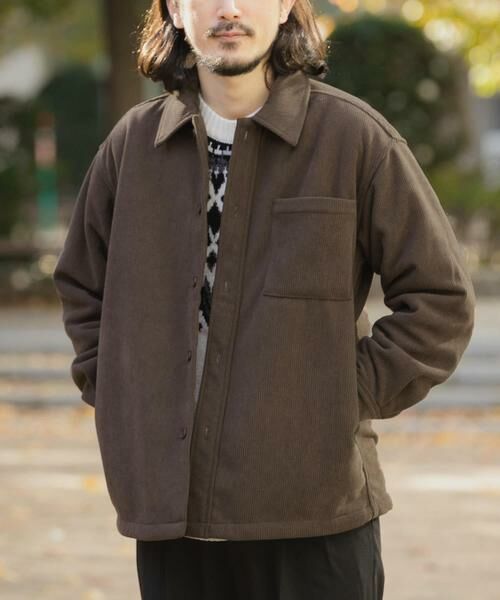 URBAN RESEARCH ITEMS / アーバンリサーチ アイテムズ その他アウター | 裏フリースボンディングコーデュロイジャケット | 詳細1