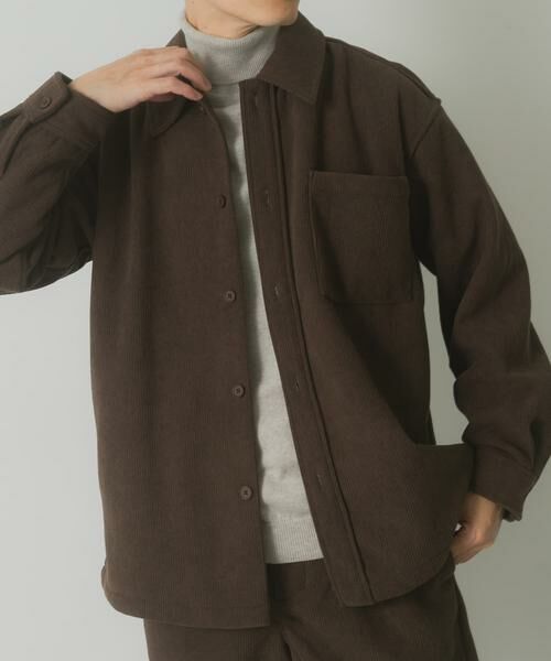 URBAN RESEARCH ITEMS / アーバンリサーチ アイテムズ その他アウター | 裏フリースボンディングコーデュロイジャケット | 詳細7