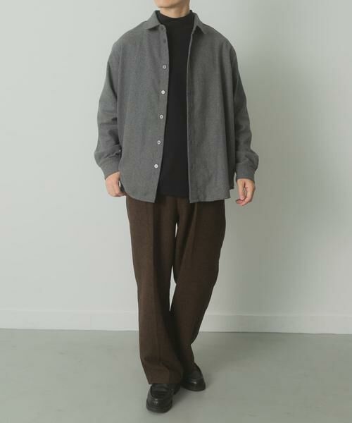 URBAN RESEARCH ITEMS / アーバンリサーチ アイテムズ シャツ・ブラウス | バイオウォッシュフランネルレギュラーシャツ | 詳細11