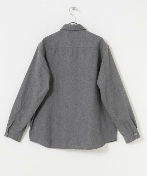 URBAN RESEARCH ITEMS / アーバンリサーチ アイテムズ シャツ・ブラウス | バイオウォッシュフランネルレギュラーシャツ | 詳細14