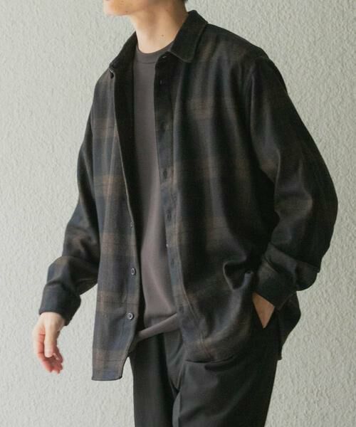 URBAN RESEARCH ITEMS / アーバンリサーチ アイテムズ シャツ・ブラウス | バイオウォッシュフランネルレギュラーシャツ | 詳細20