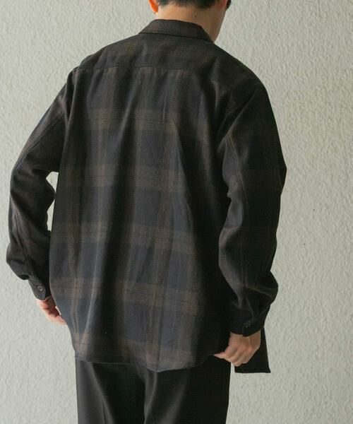 URBAN RESEARCH ITEMS / アーバンリサーチ アイテムズ シャツ・ブラウス | バイオウォッシュフランネルレギュラーシャツ | 詳細21