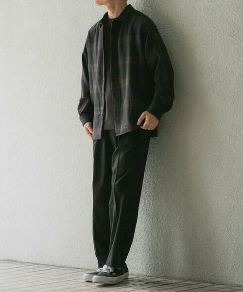 URBAN RESEARCH ITEMS / アーバンリサーチ アイテムズ シャツ・ブラウス | バイオウォッシュフランネルレギュラーシャツ | 詳細22