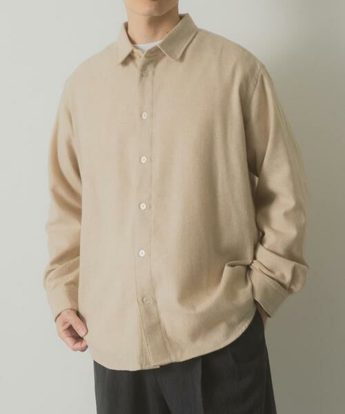 URBAN RESEARCH ITEMS / アーバンリサーチ アイテムズ シャツ・ブラウス | バイオウォッシュフランネルレギュラーシャツ | 詳細28