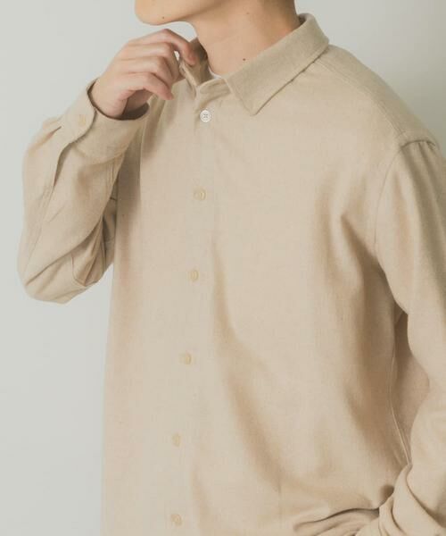 URBAN RESEARCH ITEMS / アーバンリサーチ アイテムズ シャツ・ブラウス | バイオウォッシュフランネルレギュラーシャツ | 詳細29