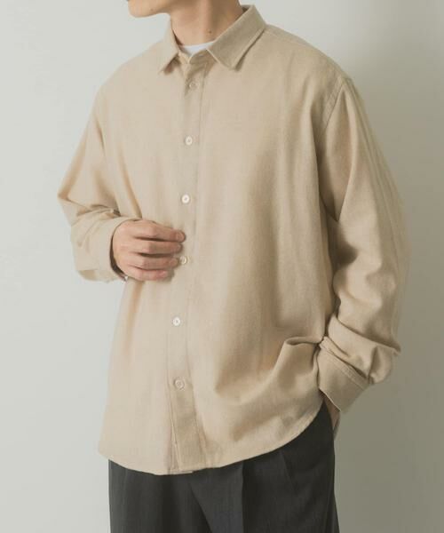 URBAN RESEARCH ITEMS / アーバンリサーチ アイテムズ シャツ・ブラウス | バイオウォッシュフランネルレギュラーシャツ | 詳細30