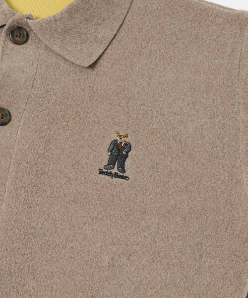 URBAN RESEARCH ITEMS / アーバンリサーチ アイテムズ カーディガン・ボレロ | Teddy Bear Wフェイスニットシャツカーディガン | 詳細2