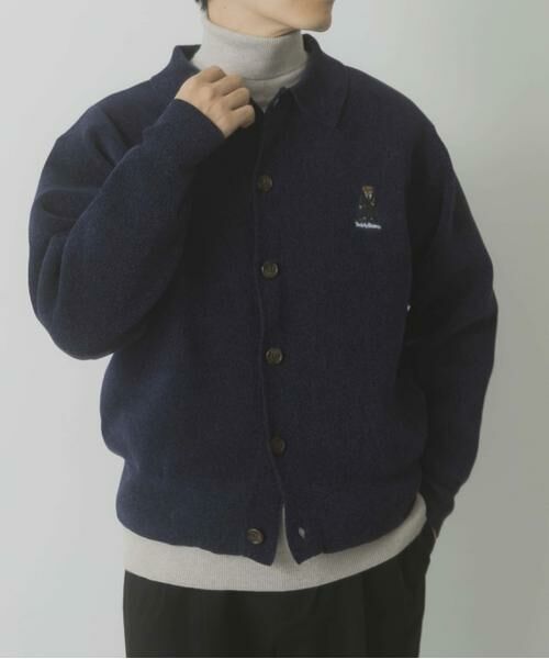 URBAN RESEARCH ITEMS / アーバンリサーチ アイテムズ カーディガン・ボレロ | Teddy Bear Wフェイスニットシャツカーディガン | 詳細5