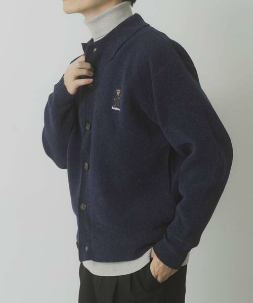 URBAN RESEARCH ITEMS / アーバンリサーチ アイテムズ カーディガン・ボレロ | Teddy Bear Wフェイスニットシャツカーディガン | 詳細6