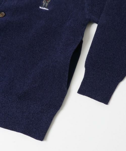 URBAN RESEARCH ITEMS / アーバンリサーチ アイテムズ カーディガン・ボレロ | Teddy Bear Wフェイスニットシャツカーディガン | 詳細10