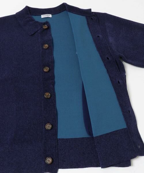URBAN RESEARCH ITEMS / アーバンリサーチ アイテムズ カーディガン・ボレロ | Teddy Bear Wフェイスニットシャツカーディガン | 詳細11