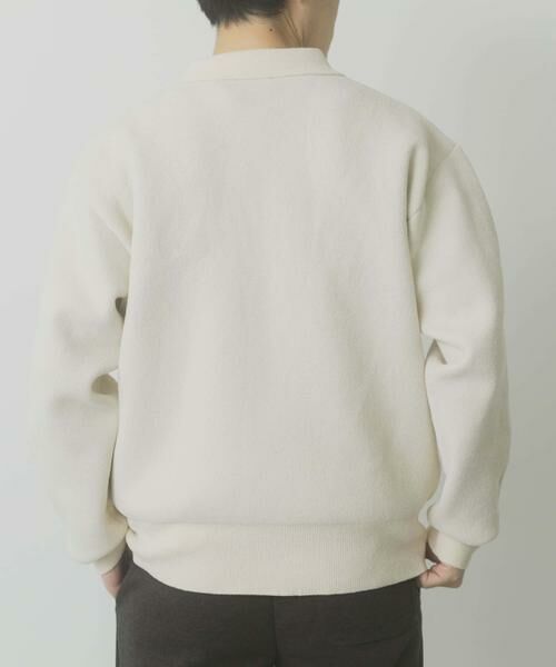 URBAN RESEARCH ITEMS / アーバンリサーチ アイテムズ カーディガン・ボレロ | Teddy Bear Wフェイスニットシャツカーディガン | 詳細18